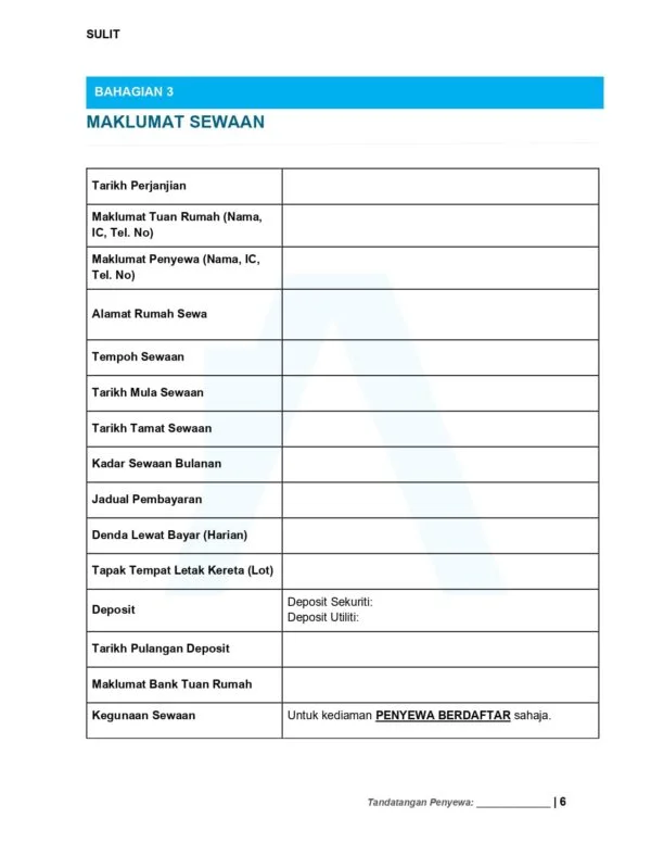 Surat Perjanjian Sewa Rumah 2021 Surat Sewanify