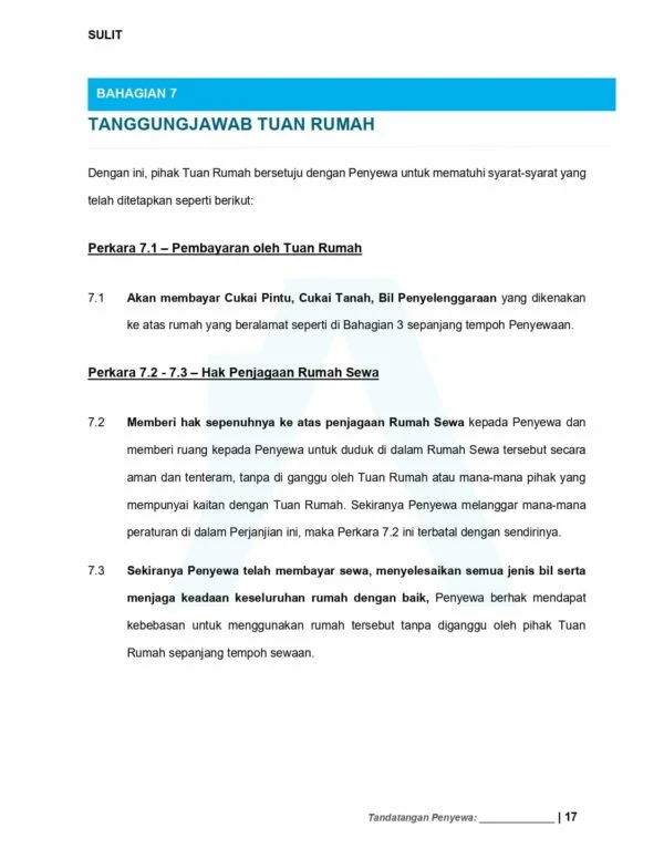 Surat Perjanjian Sewa Rumah 2021 Surat Sewanify